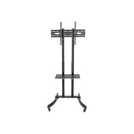 Doomsday 32-70 in. Mobile TV Floor Stand Cart Height-Adjustable LCD Displays DO736523